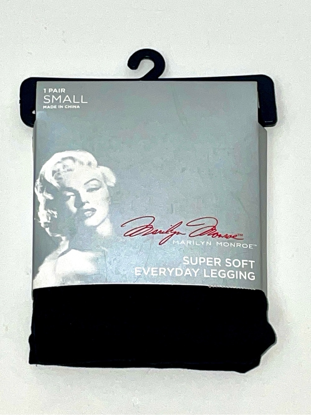 Marilyn Monroe Black Super Soft Everyday Leggings Size Small